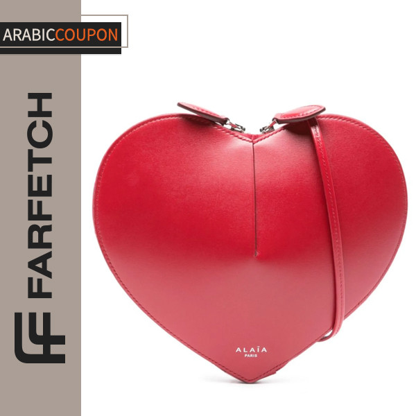 Alaaia Le Coeur Red Bag