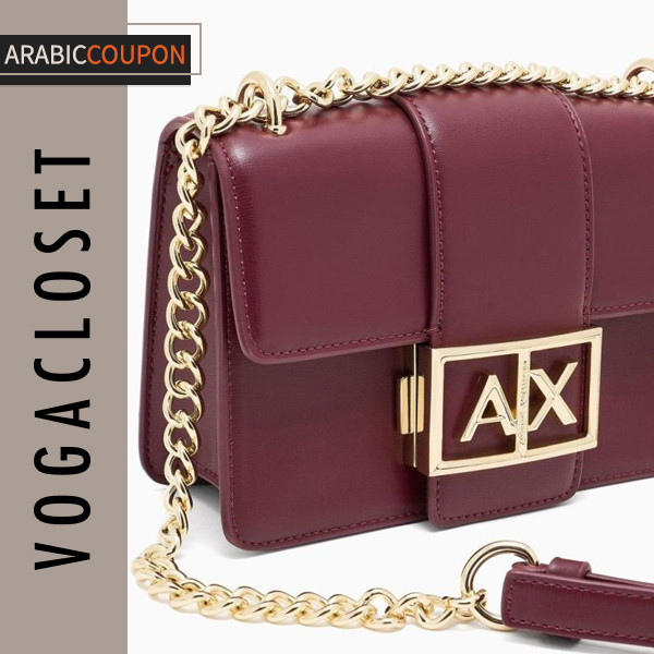 Armani Exchange Burgundy Bag