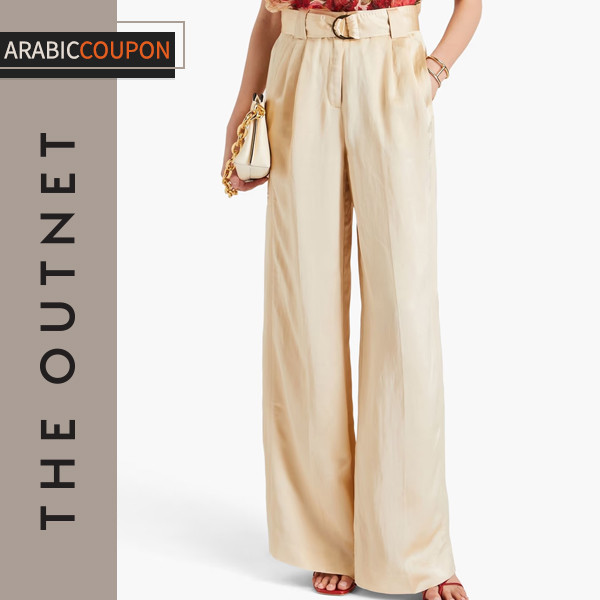Wide-legged Zimmermann autumnal trousers