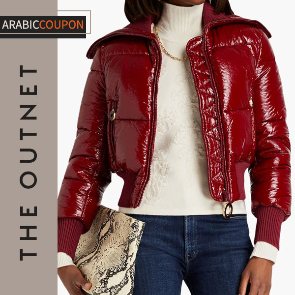 Zimmermann Red Quilted Jacket