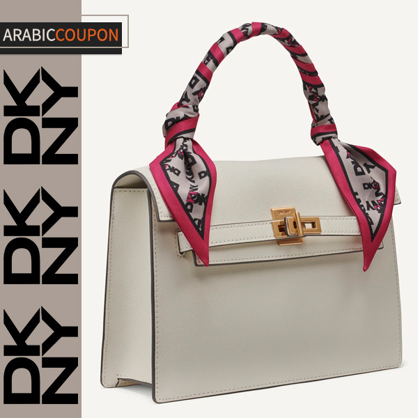 DKNY Marcia satchel bag is medium-sized