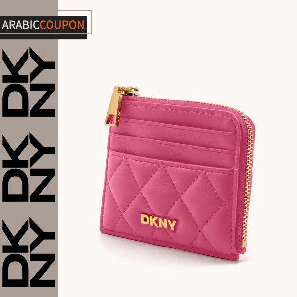 DKNY Trina pink wallet