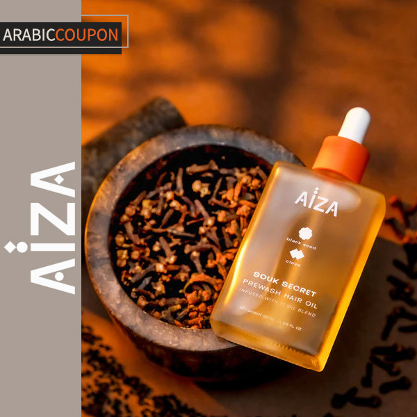 Aiza Souk Secret pre-wash hair oil