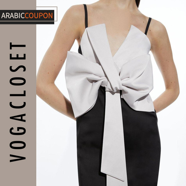 Karen Millen Satin Bow Dress