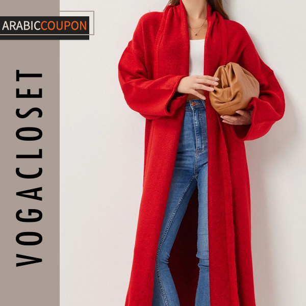 Happiness Istanbul Red Knit Cardigan Happiness Istanbul Red Knit Cardigan