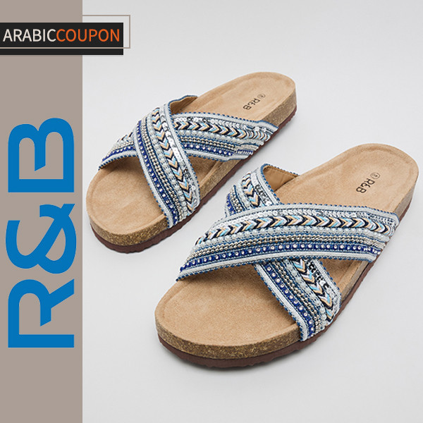 Summer style embroidered R&B sandals