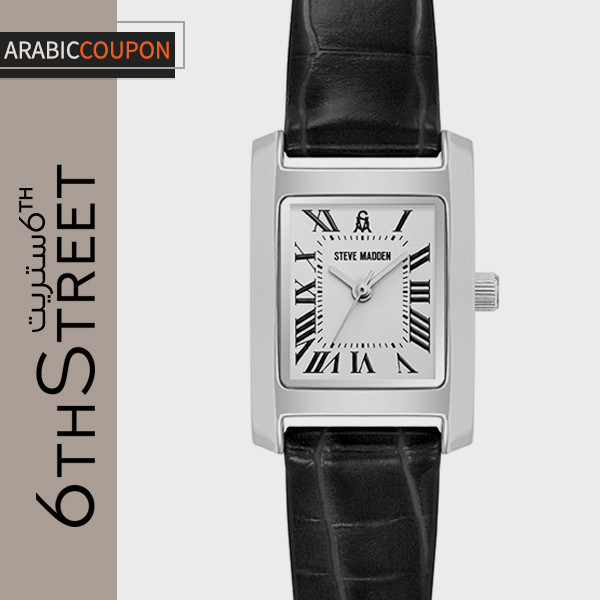 Steve Madden watch with square bezel