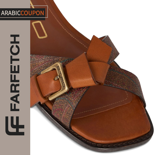 Etro paisley-patterned sandals