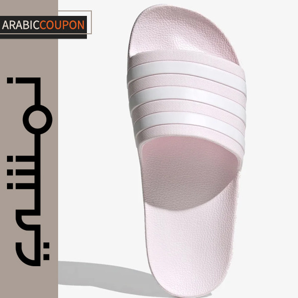 تحرك بحرية ونعومة مع شبشب اديداس أديليت أكوا زهري