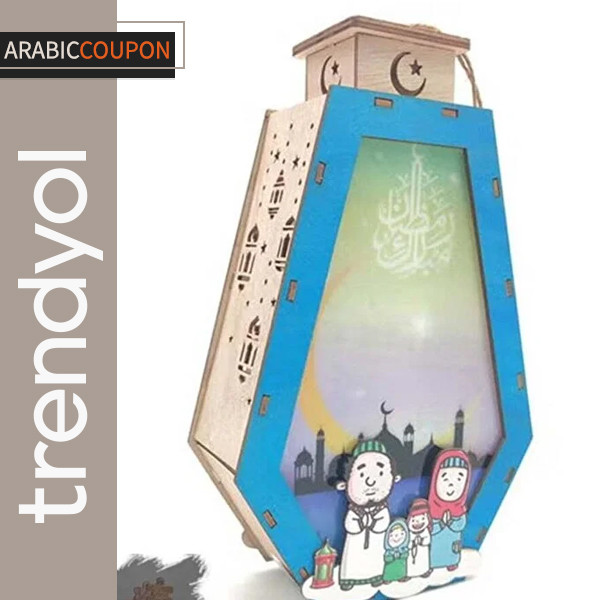 فانوس رمضاني خشبي للأطفال يجمعه بنفسه