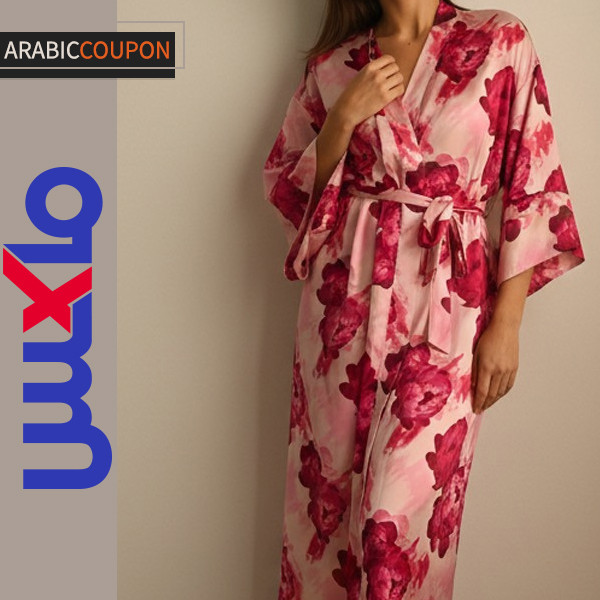 روب نوم ماكس فاشون بنقشة الزهور