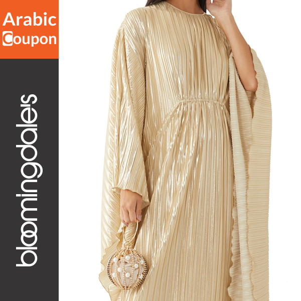 Simkhai Farrah plisse kaftan - Elegant Ramadan Look