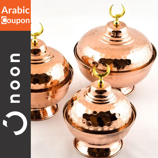 Turkish Copper Tamreya Set from NOON