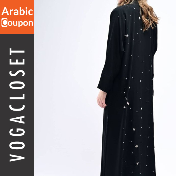 Foulard Abaya with embroidery