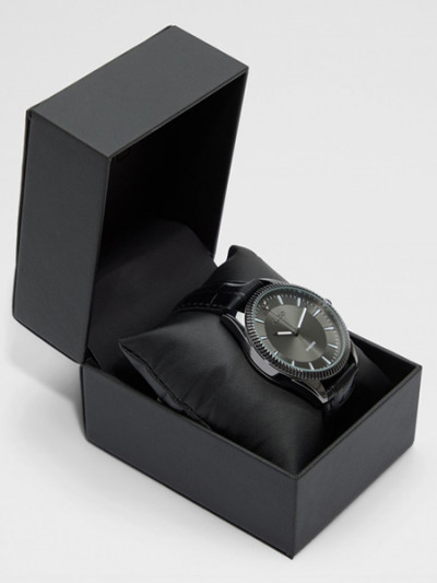 46% off on black Aldo men's watch from 6th Street, plus 6th Street promo code