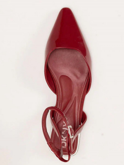 65% off DKNY Cacia Red Mules Sandal plus a DKNY promo code