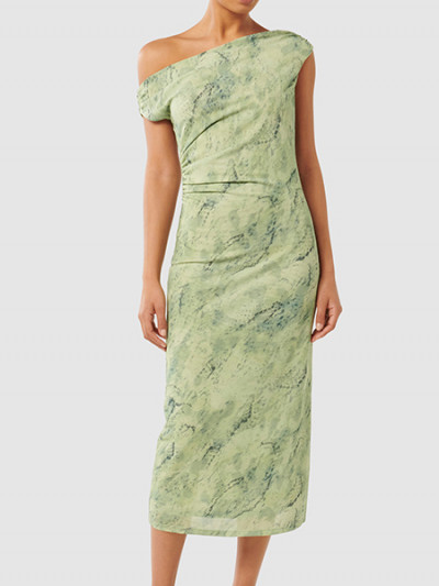 6th Street Coupon & Deal to Save 70% on the Forever New One-Shoulder Midi Dress