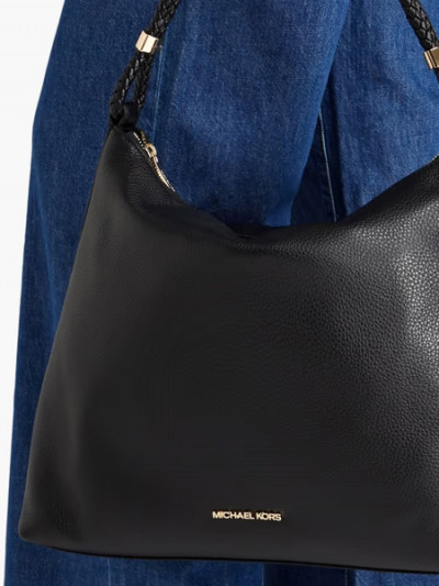 70% off The Outnet on a Michael Kors Black Leather Shoulder Bag, plus The Outnet coupon