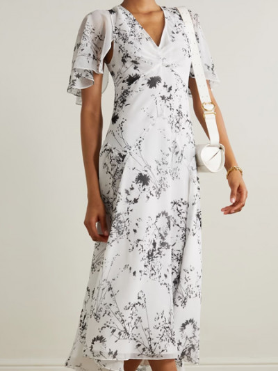 70% off The Outnet Victoria Beckham Floral Dress - The Outnet Coupon