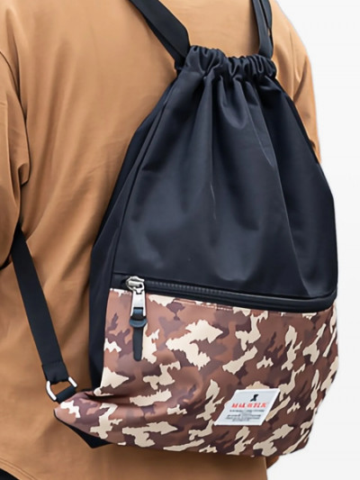 85% Farfetch Sale on Makavelic Camouflage Drawstring Backpack plus Farfetch coupon