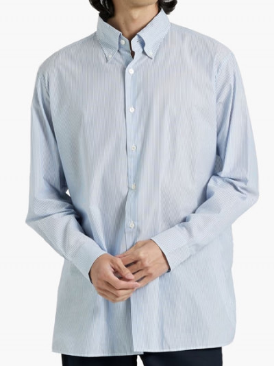 85% off Dunhill men's striped long-sleeved shirt with The Outnet promo code