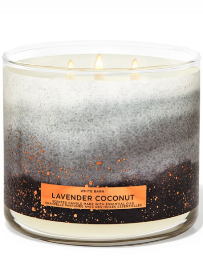 Bath & Body Works LAVENDER COCONUT candle