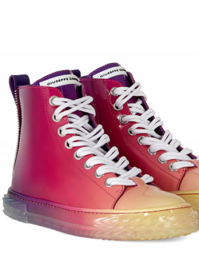 Best price on Giuseppe Zanotti High-Top Sneakers in Trendy Gradient Colors with 75% off & Farfetch coupon