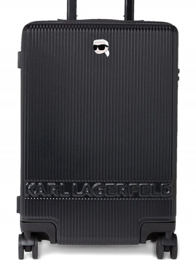 Buy luxury Karl Lagerfeld travel bag for half price with Farfetch promo code
