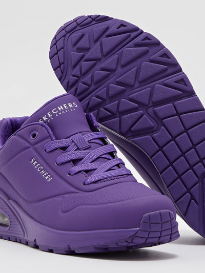 Chance to buy Skechers Uno Sneakers in Purple at 60% off with offers and 6th Street promo code