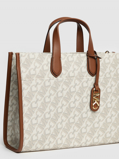 Complement your look with Michael Kors Logo Print Tote Bag at 56% OFF by using 6thStreet coupon