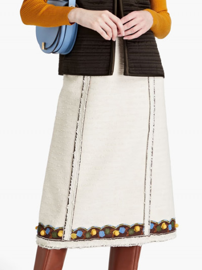 Get 70% off on Tory Burch Crochet Skirt with The Outnet Promo Code