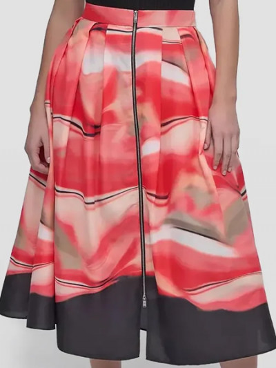 Get 76% off on multi-colored DKNY skirt and save even more with DKNY coupon
