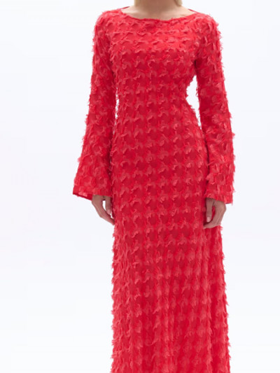 Get the best price on the Nocturne Red Maxi Dress with Vogacloset coupon to save 80%