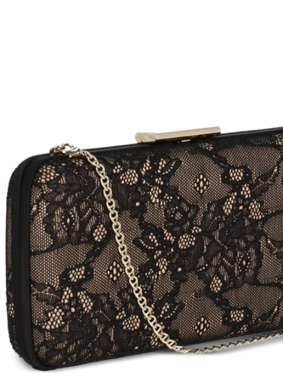 Get the biggest 80% OFF with Farfetch promo code on Gianvito Rossi Vali lace-pattern clutch bag