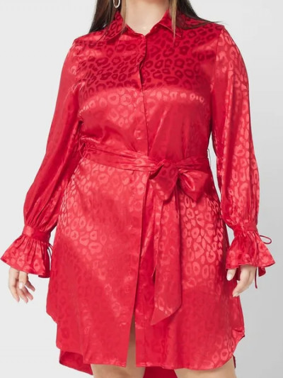 Get the biggest savings with 91% off on LoveDrobe Red Tie Waist Dress - Namshi promo code