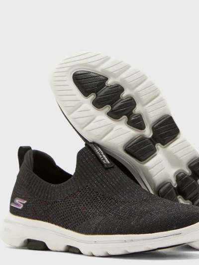 Get the highest discount on Skechers Go Walk 5 Sparkly Sneakers using Namshi code for savings exceeding 88%