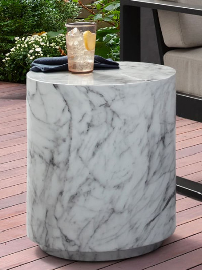 Last chance to save 70% on West Elm Outdoor Table from Marbled Drum Collection - West Elm Coupon