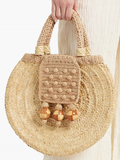 Prepare your spring outfit with 70% off on Catarina Mina Straw Bag with The Outnet Coupon