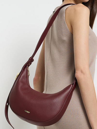 Save 50% on a Burgundy Leather DKNY Bag with a 6th Street promo code