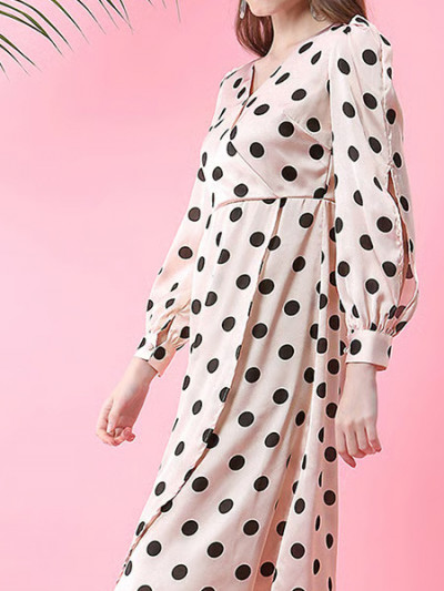 Save 80% when buying Styli Polka Dot Dress with Styli promo code