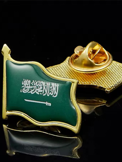 The best price by saving 64% on Saudi flag brooch with AliExpress discount code