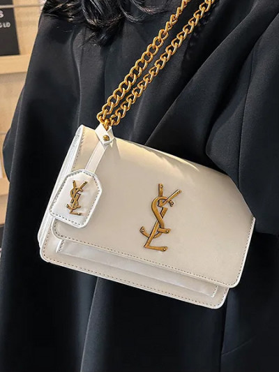 The best price on trendy white leather bag at 70% off with DHgate coupon and offers