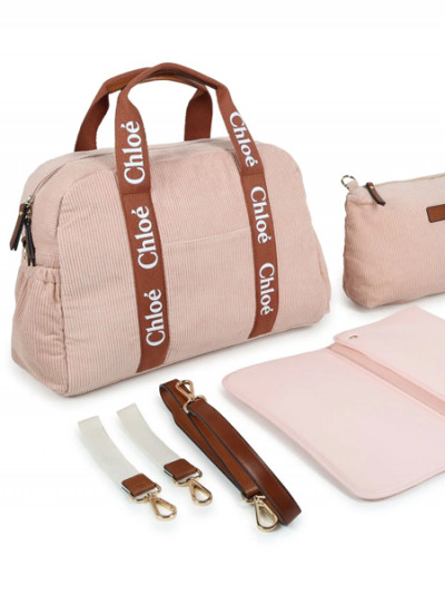 You will own the Chloe Kids Velvet Diaper Changing Bag quickly and save 40% with Farfetch offers